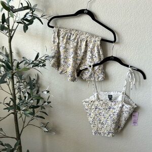Wild Fable matching floral set